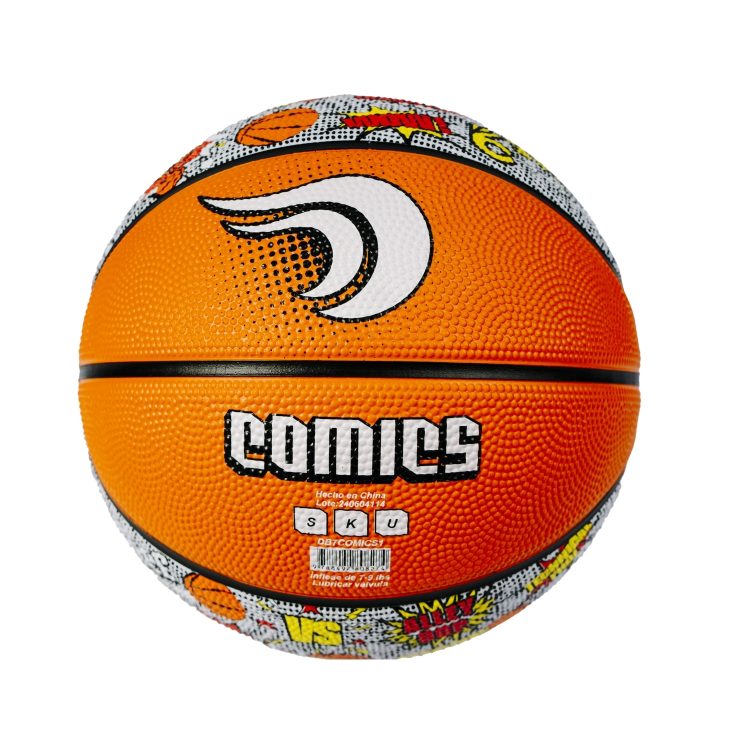 Duxx Balón Básquetbol #7 Hule Comics Edition