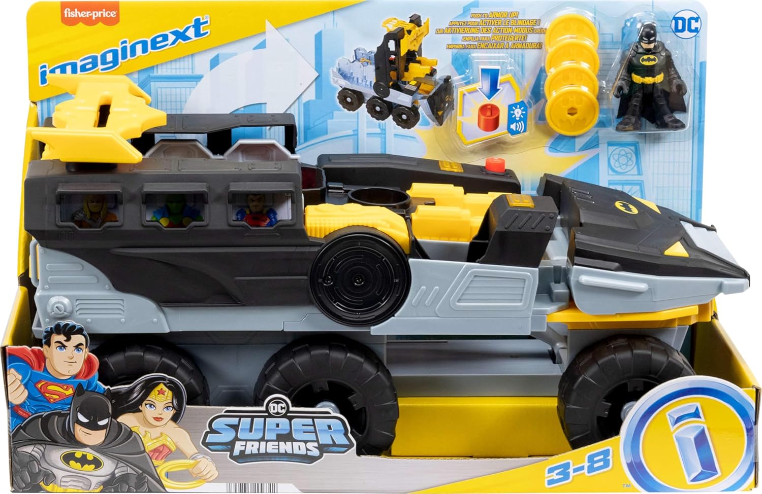 Fisher price imaginext batmobile online