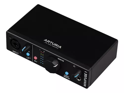 Interfaz De Audio Minifuse 1 Arturia Negra