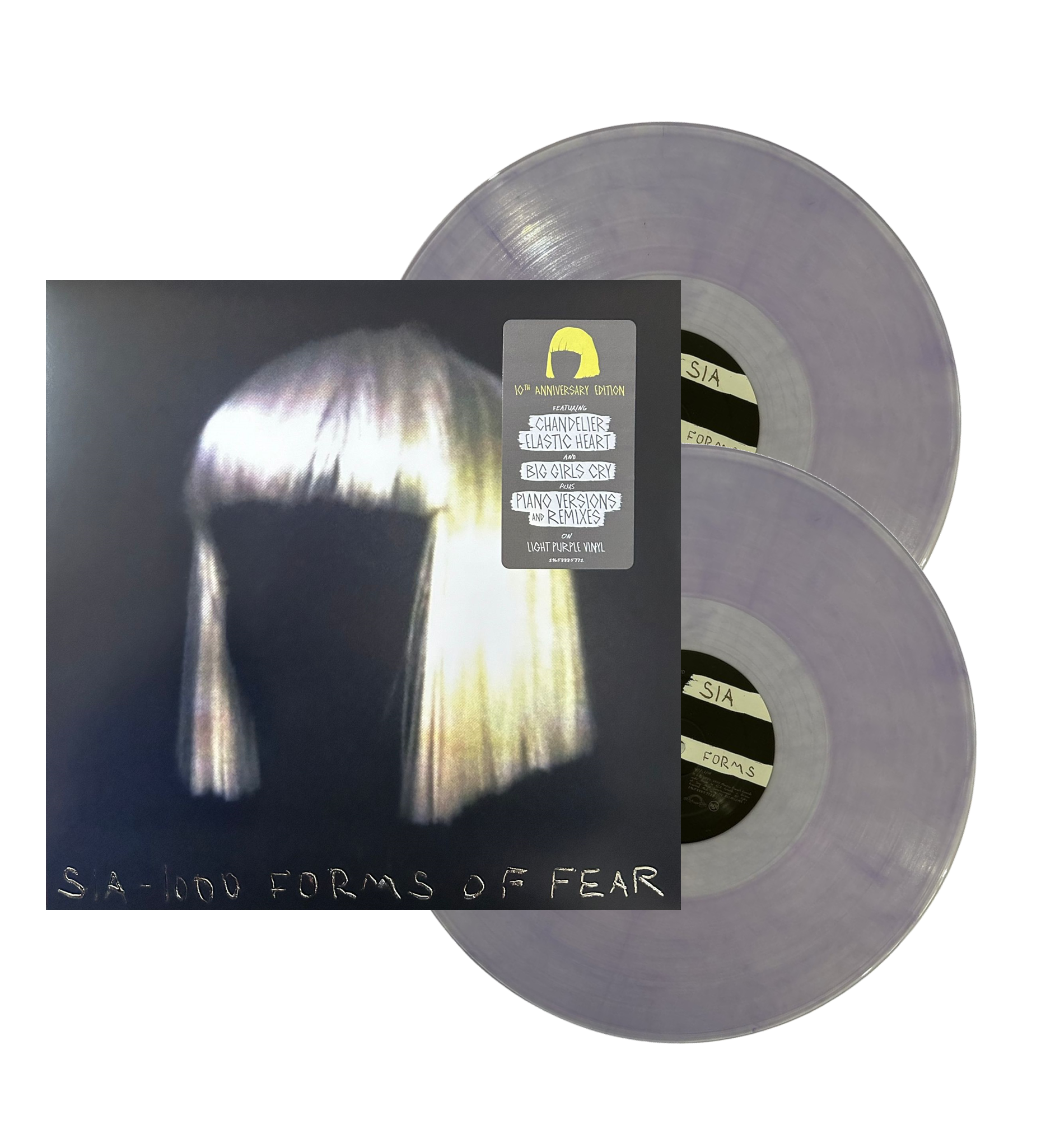 Sia 1000 Forms Of Fear 10th Anniversary 2 Clear Lp Vinyl