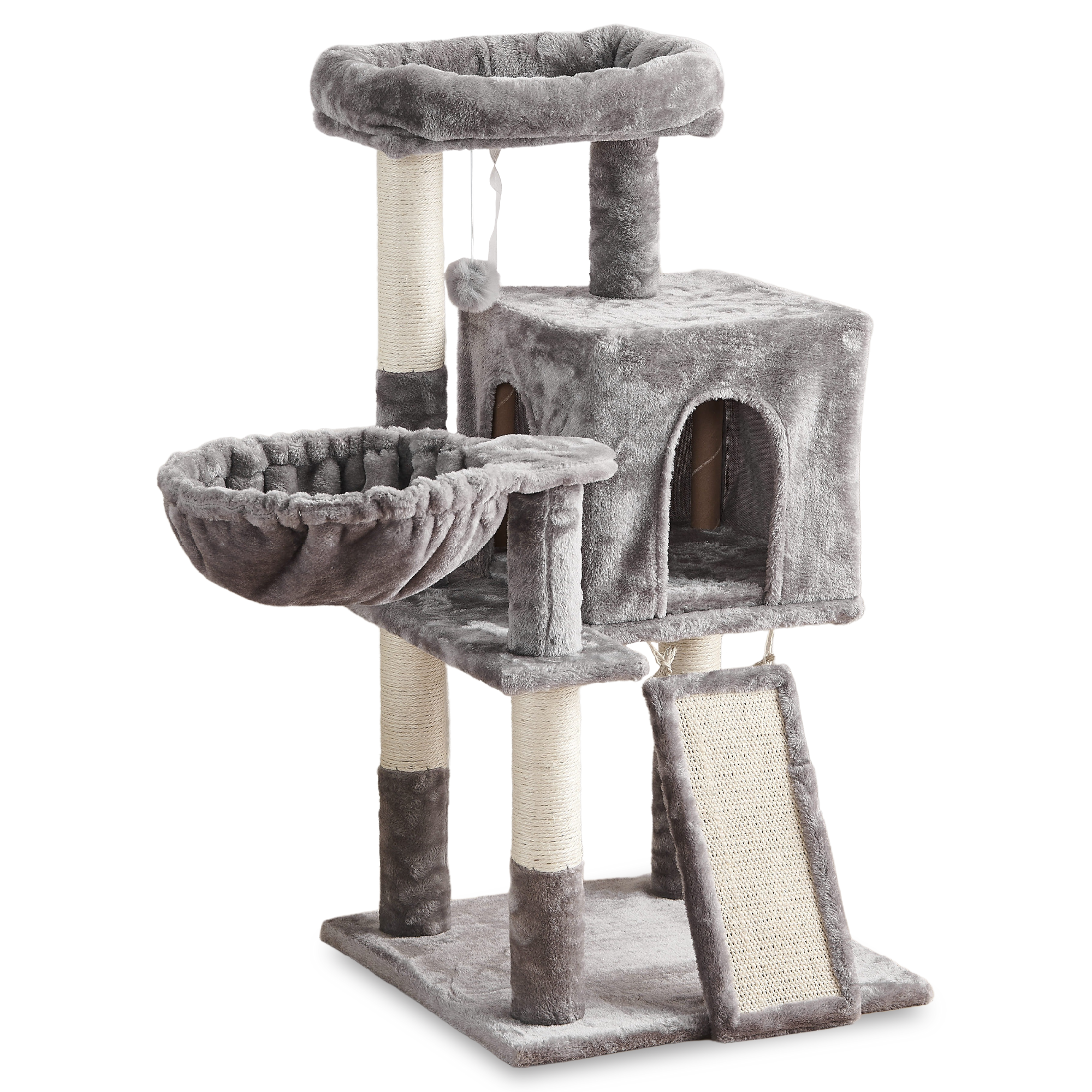 Mueble Rascador  Para Gato Cartujo Poli Pets