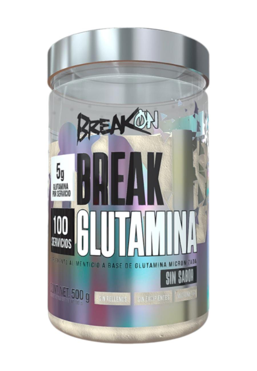 Glutamina Breakon 100 Serv Sin sabor 