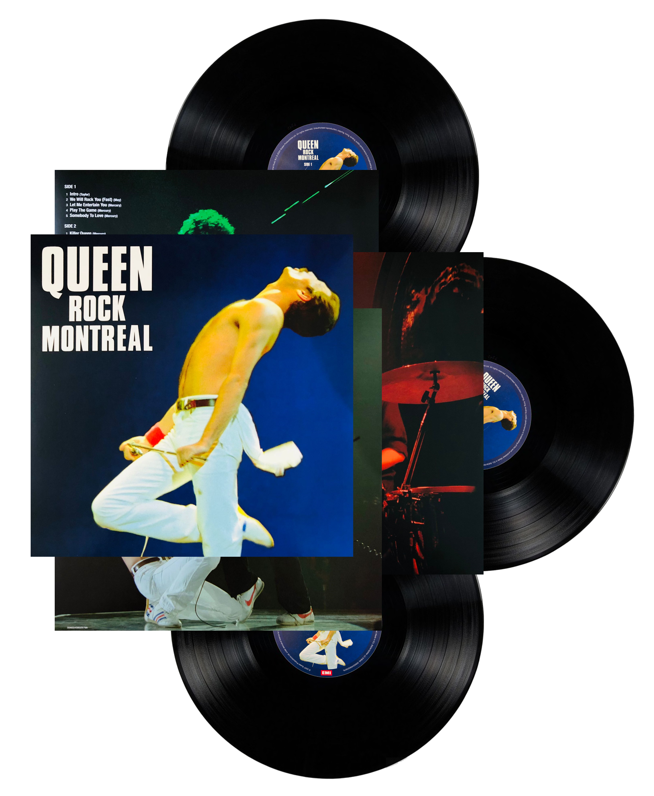 Queen Rock Montreal 2024 Importado 3 Lp Vinyl