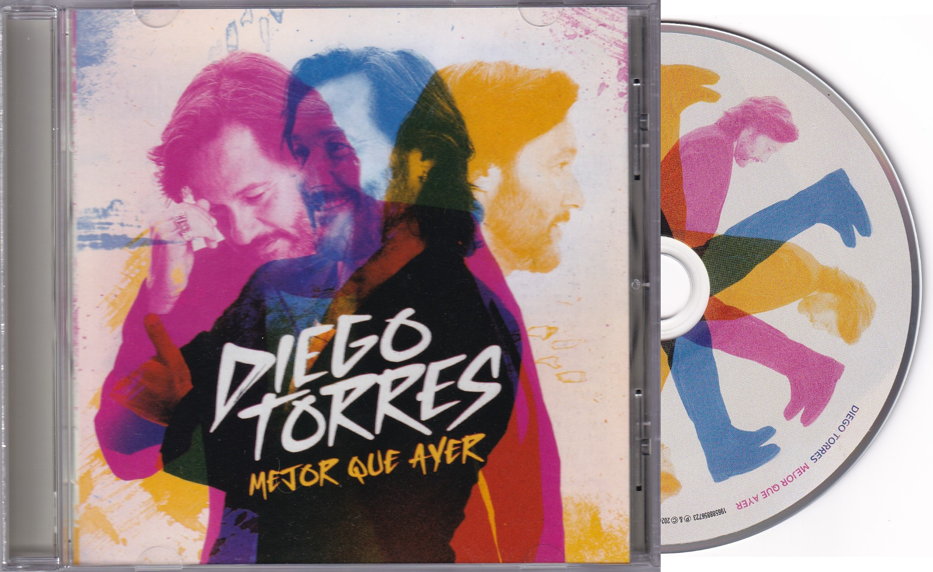 Diego Torres Mejor Que Ayer Disco Cd