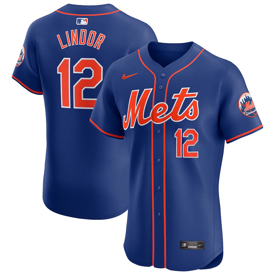 Jersey jugador Original Nike Beisbol MLB Mets Nueva York alternativo #12 T7LM-NMA2-NM9