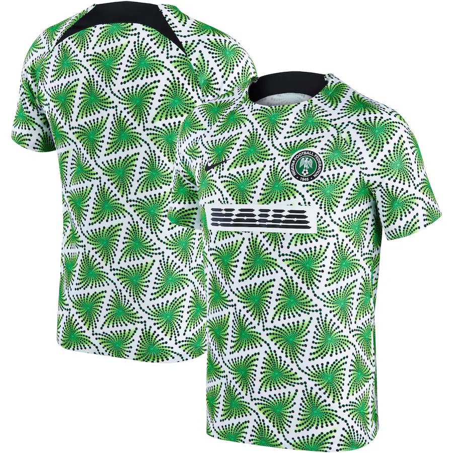 Jersey Original nike de la Selección Nigeria entreno pre-match DM9551