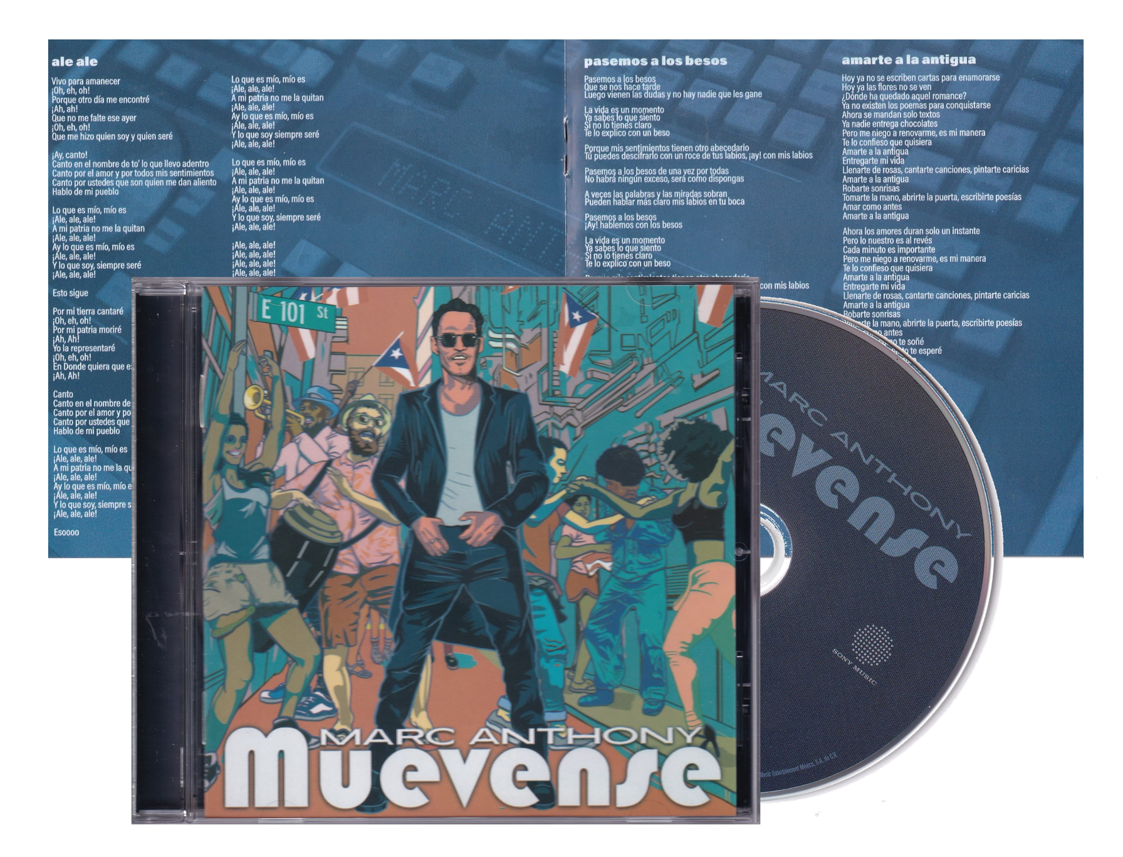 Marc Anthony Muevense Disco Cd