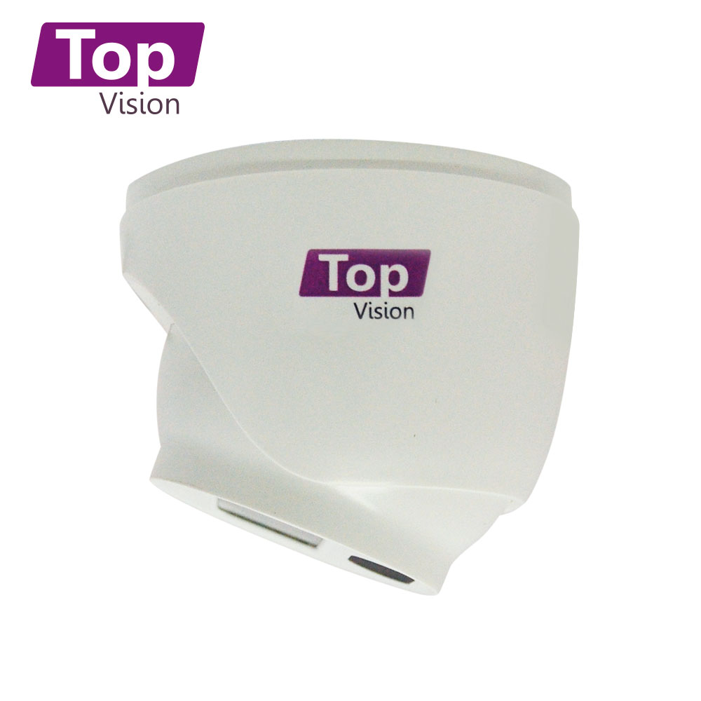 CAM HD DOMO EYEBALL TOPVISION TCD120 AHD / TVI / CVI / SD / 2MP-1080P / 3.6MM / 20M IR / COC / PLÁSTICA / IP66 / 12VCD