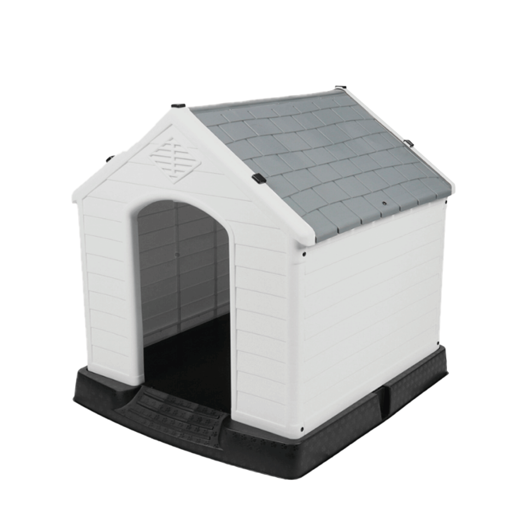 Casa Para Perro Mediana Resistente Exterior Poli Pets