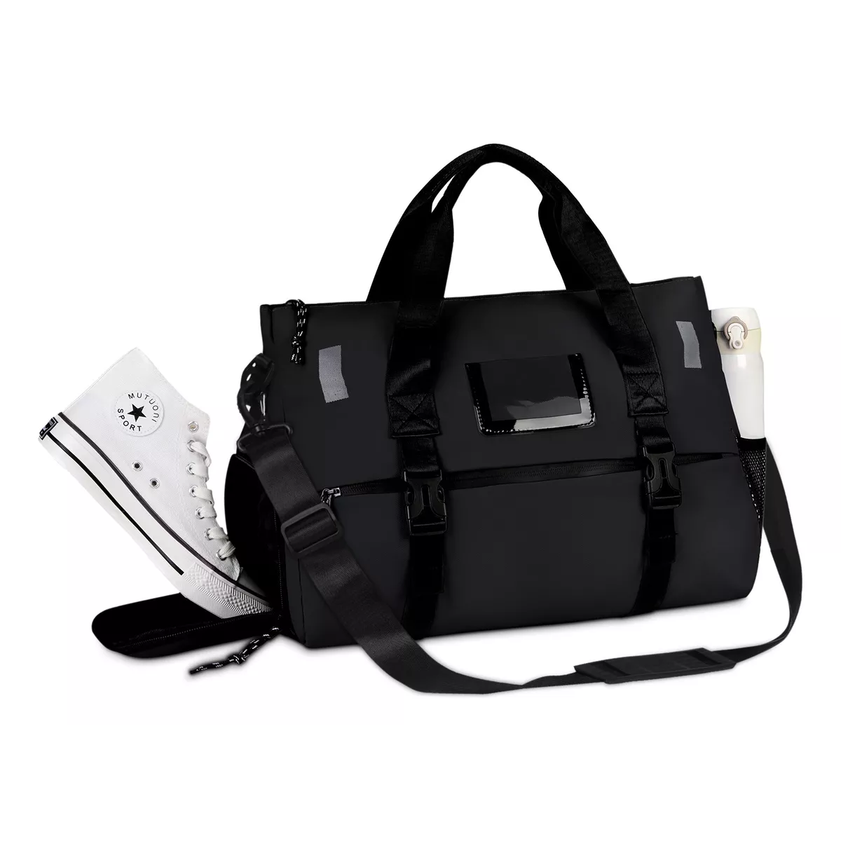 Maleta Deportiva Gym Bolsa De Viaje Para Gimnasio Fitness Negro