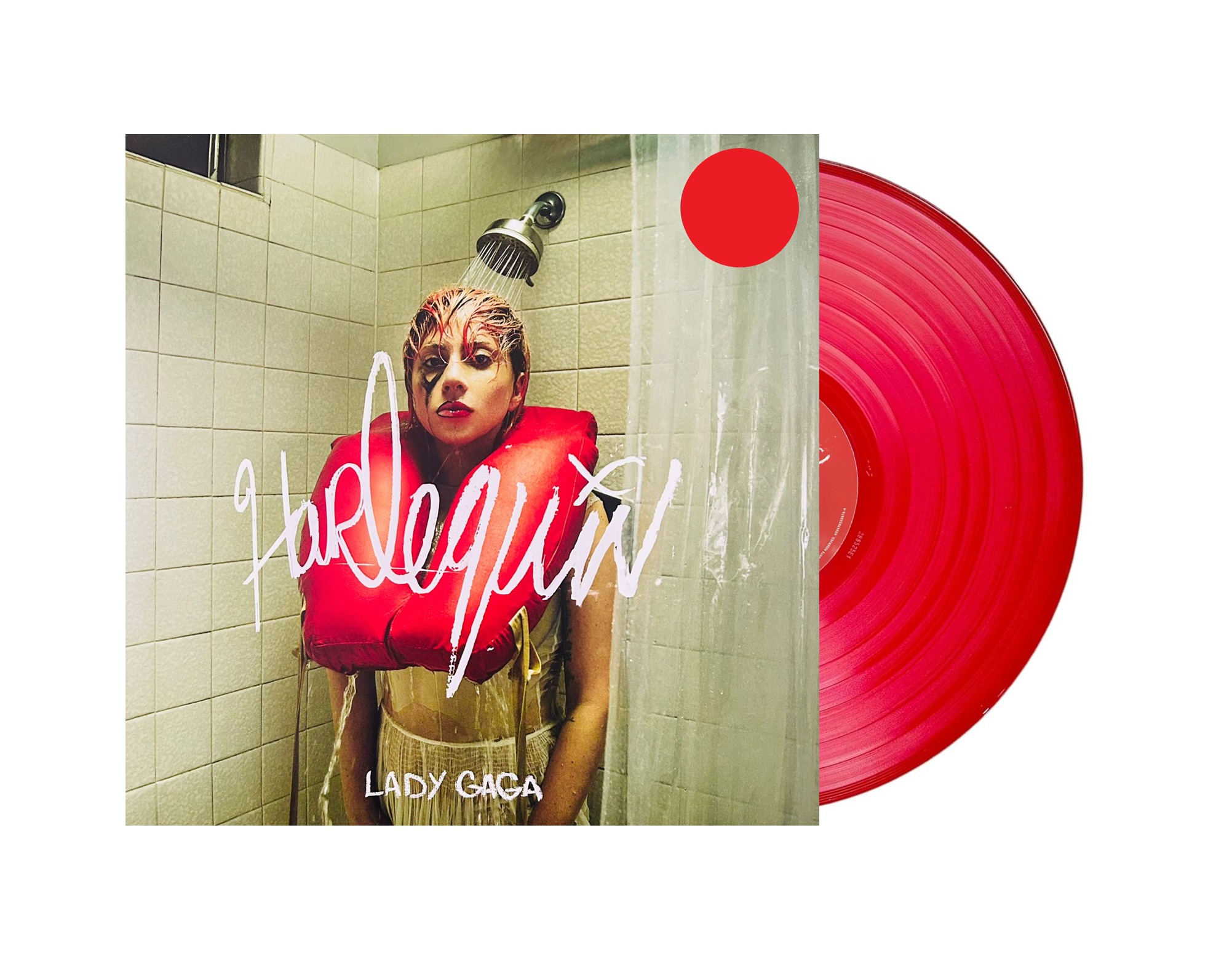 Lady Gaga Harlequin Rojo Red Lp Vinyl