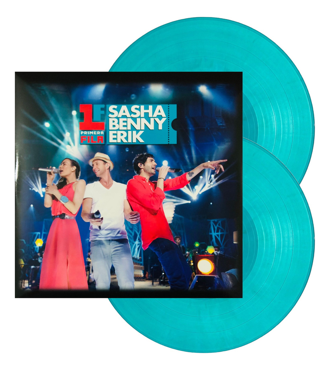 Sasha Benny Erik Primera Fila Azul Blue Lp Vinyl