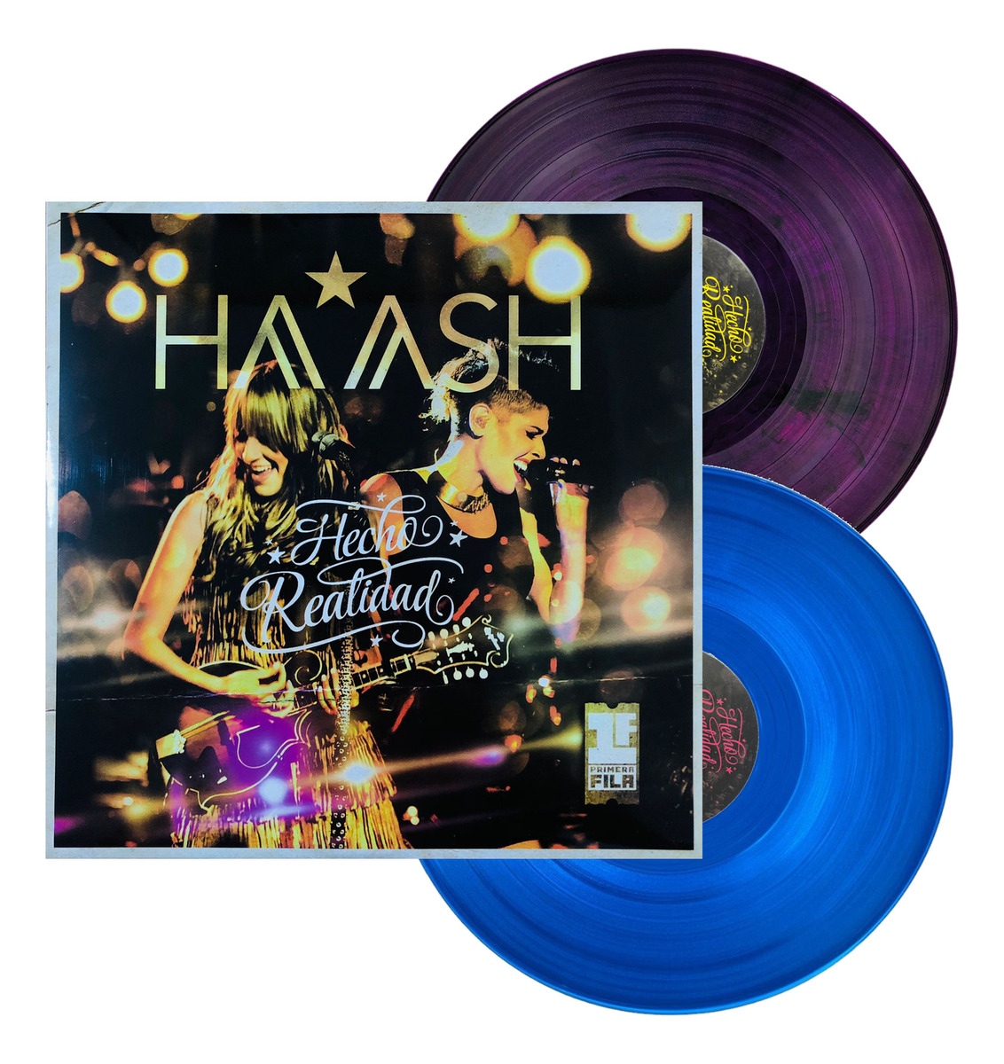 Ha Ash Hecho Realidad Primera Fila Morado Purple 2 Lp Vinyl