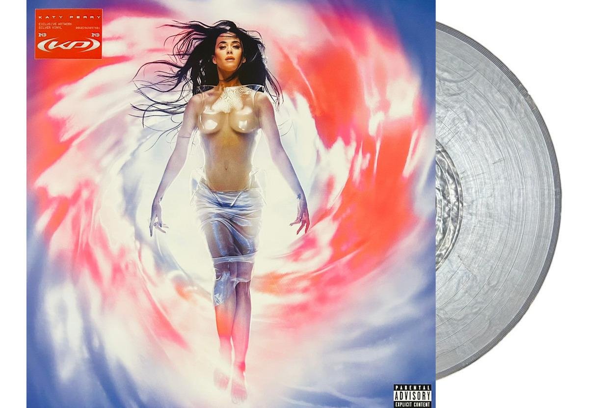 Katy Perry 143 Silver Plateado Lp Vinyl