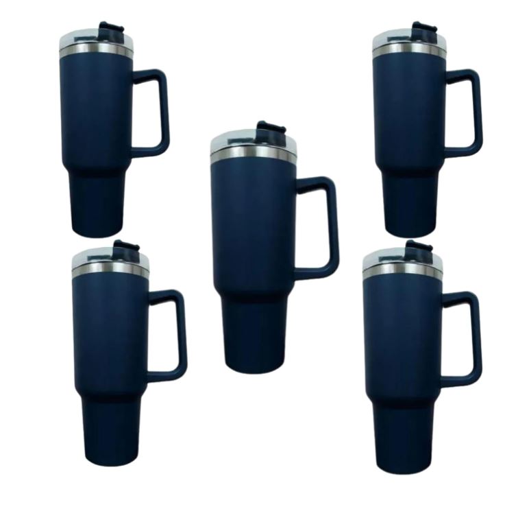 Termo Tumbler TLP Doble Pared acero 40oz Azul fuerte 5pz