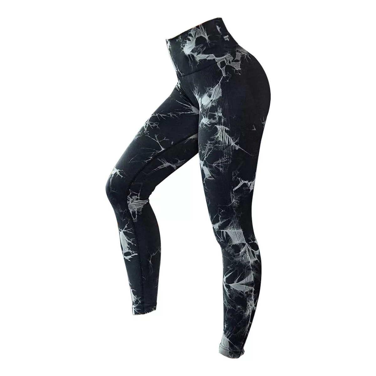 Leggings Deportivos Mujer Para Yoga Tie-dye Ropa Gym Mujer Negro Talla M