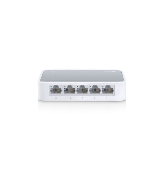 Switch TP-Link Fast Ethernet TL-SF1005D, 5 Puertos 10/100Mbps, 1Gbit/s, 1000 Entradas – No Administrable. 