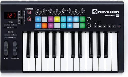 Teclado Controlador Usb Novation Launchkey 2.5 Mk3