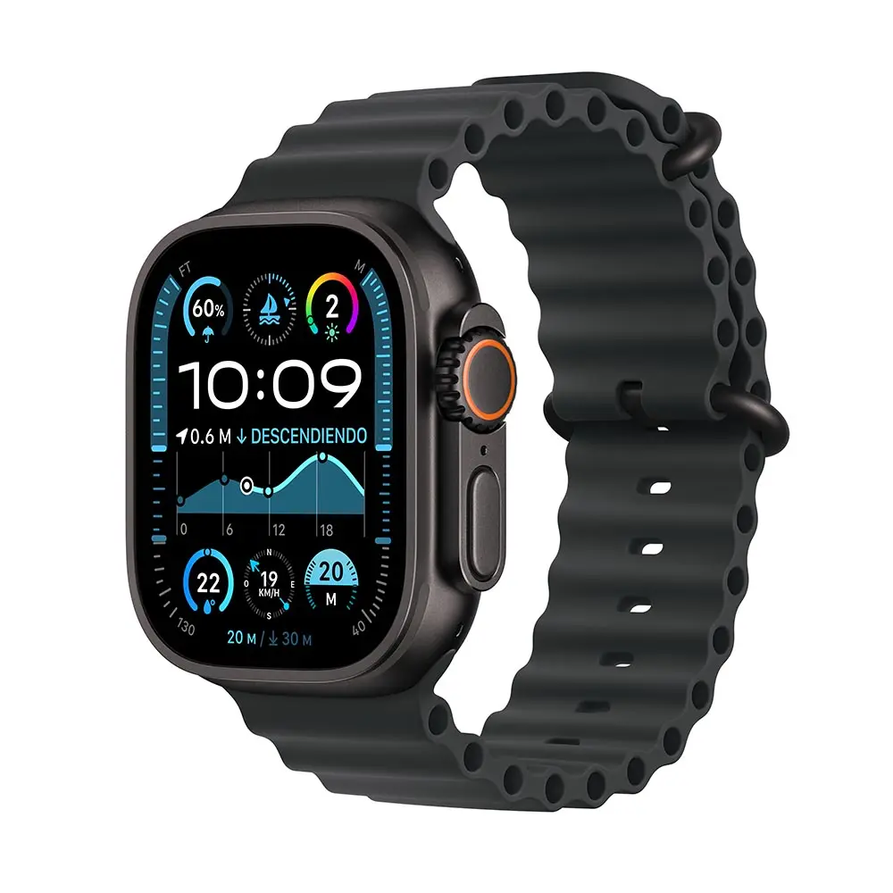 Apple Watch Ultra (GPS Cellular) Caja de titanio negro 49mm