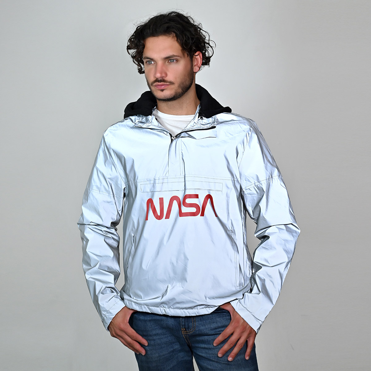 Sudadera Reflejante con Capucha NASA