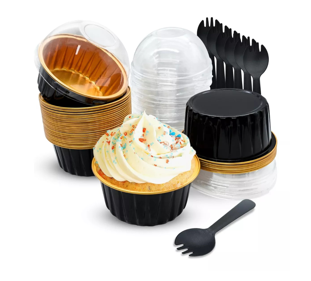 Moldes Wünd de cupcake negros