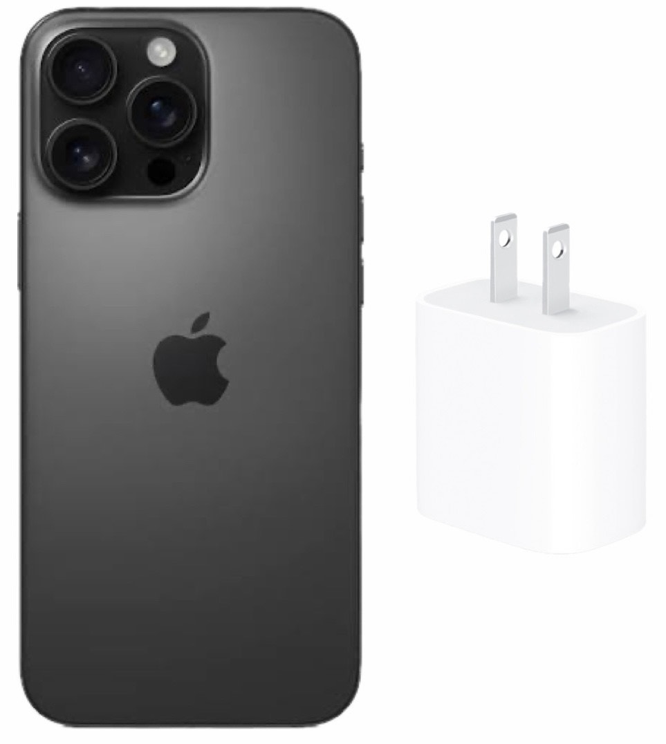 iPhone 16 Pro 128GB Titanium Negro Nuevo E SIM + Cubo carga rápida.