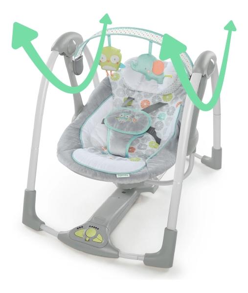 Silla Periquera Para Bebé Infanti Bony Compacta 3 En 1 Rosa