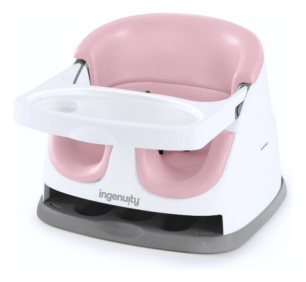 Silla Periquera Booster Ingenuity Baby Base 2 En 1 Peony pink