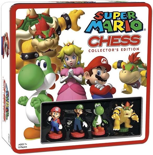 Juego Ajedrez Super Mario Chess Collectors Edition Usaopoly Original Oficial