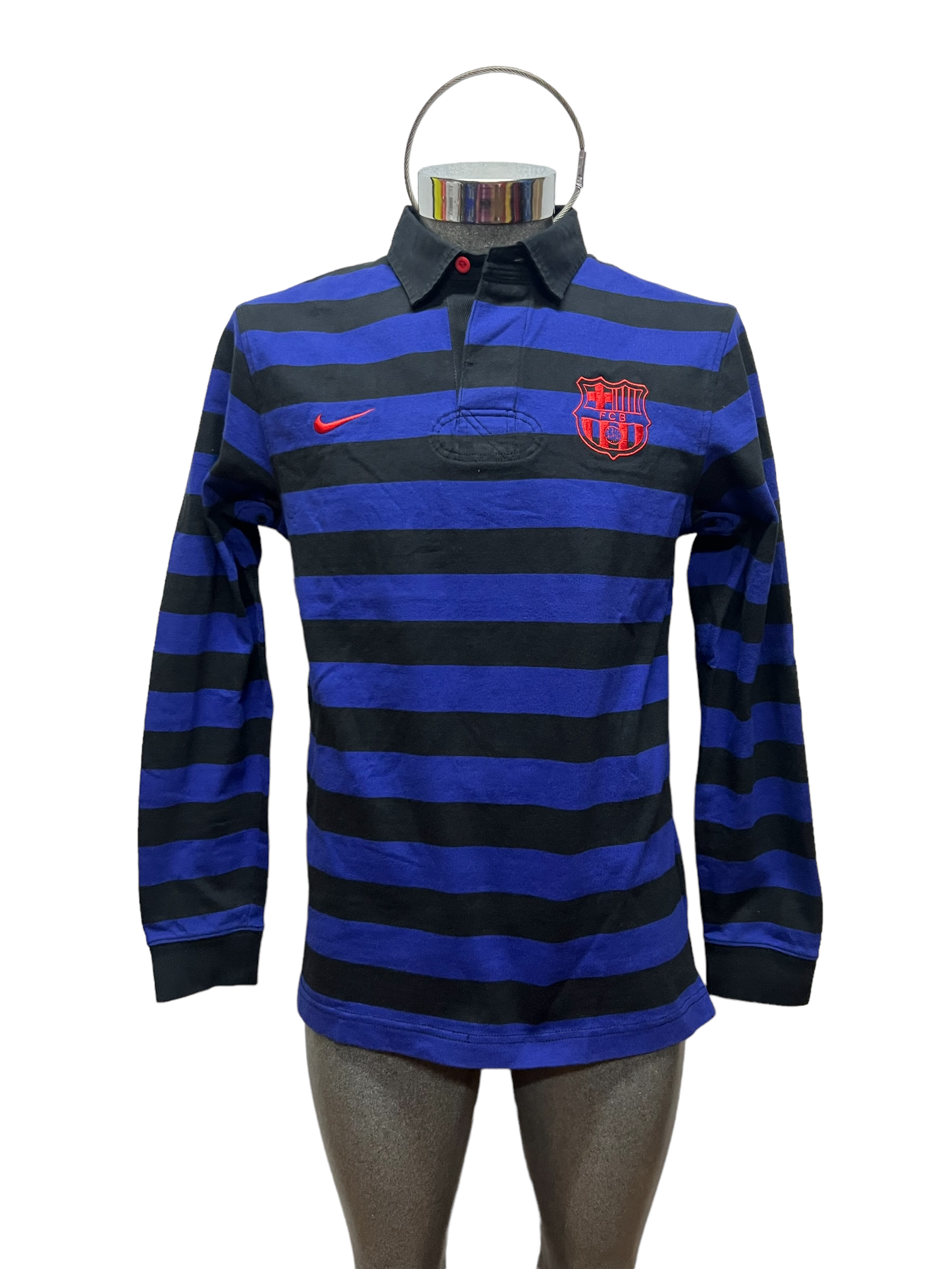 Playera polo casual  Original nike del FC Barcelona manga larga 505273