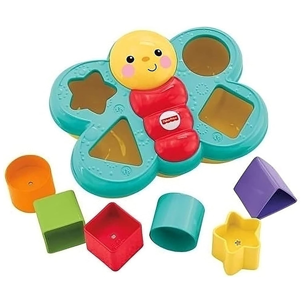 Fisher Price Mariposa Primeros Bloques Del Bebe CDC22 Mattel