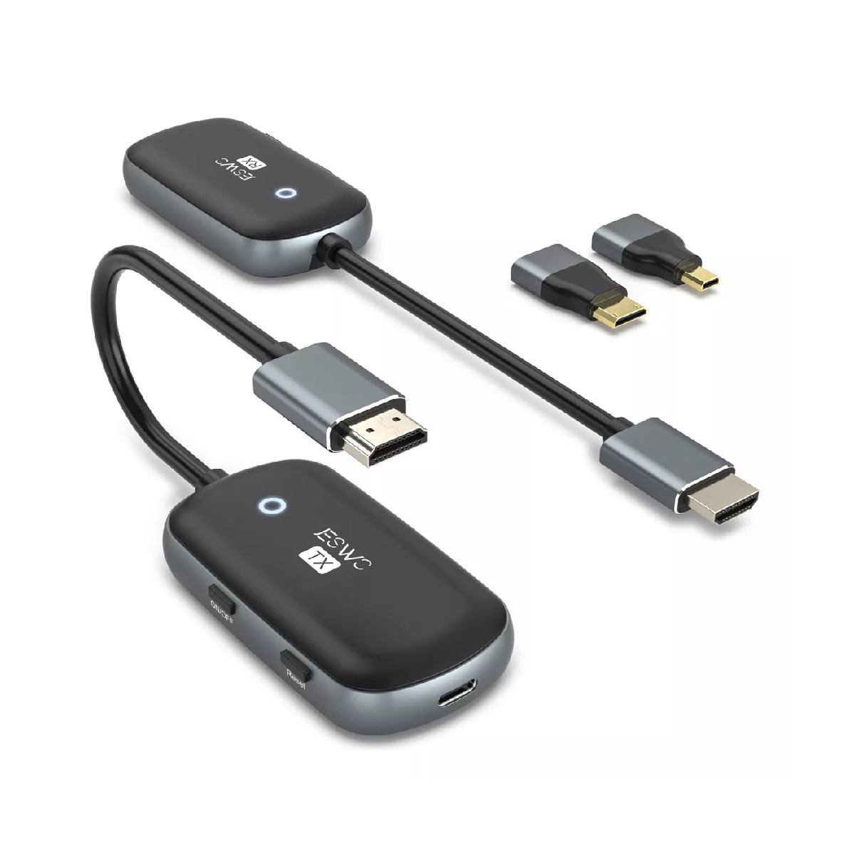 Extensor HDMI Inalámbrico 30m Transmisor y Receptor HDMI 1080p