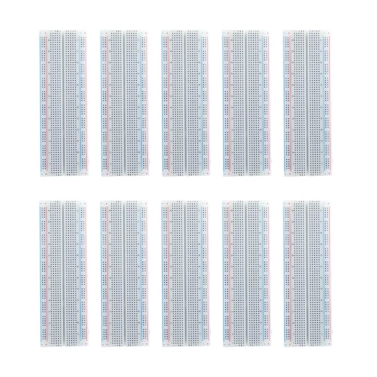 10 Piezas Protoboard 830 Puntos, Mb-102 Proto Arduino