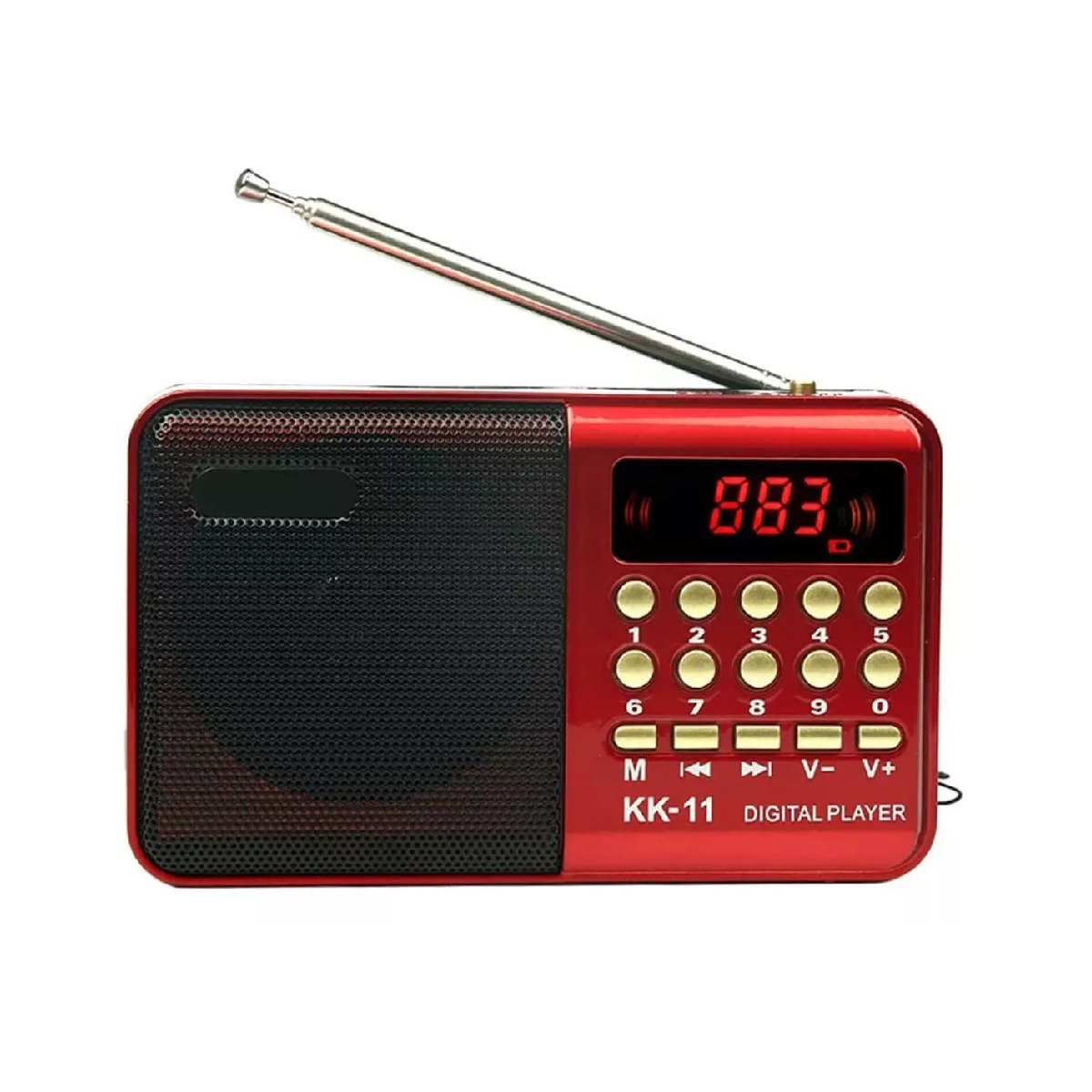 Radio Fm Am Sw Portátil Grabadora Reproductor Mp3