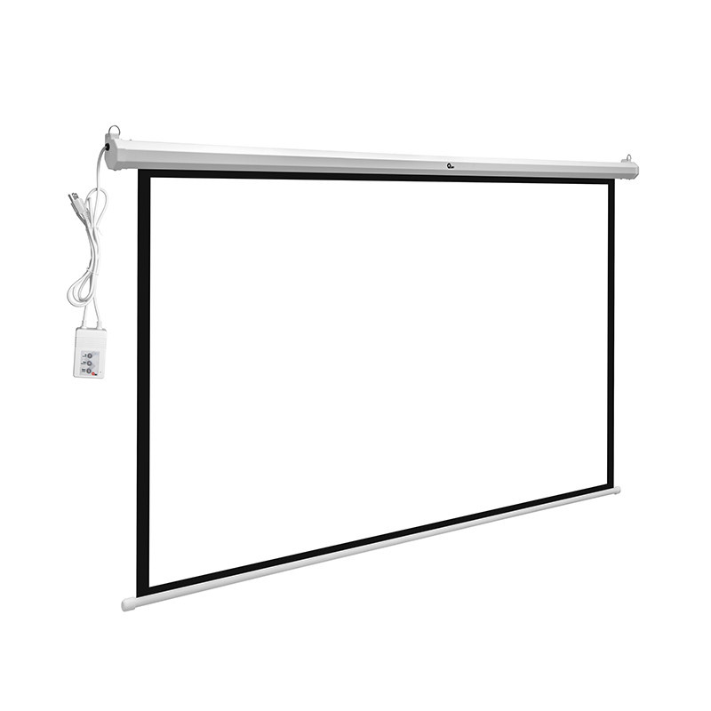 Qian Pantalla de Proyección Eléctrica QXS-1E100, 100", Blanco