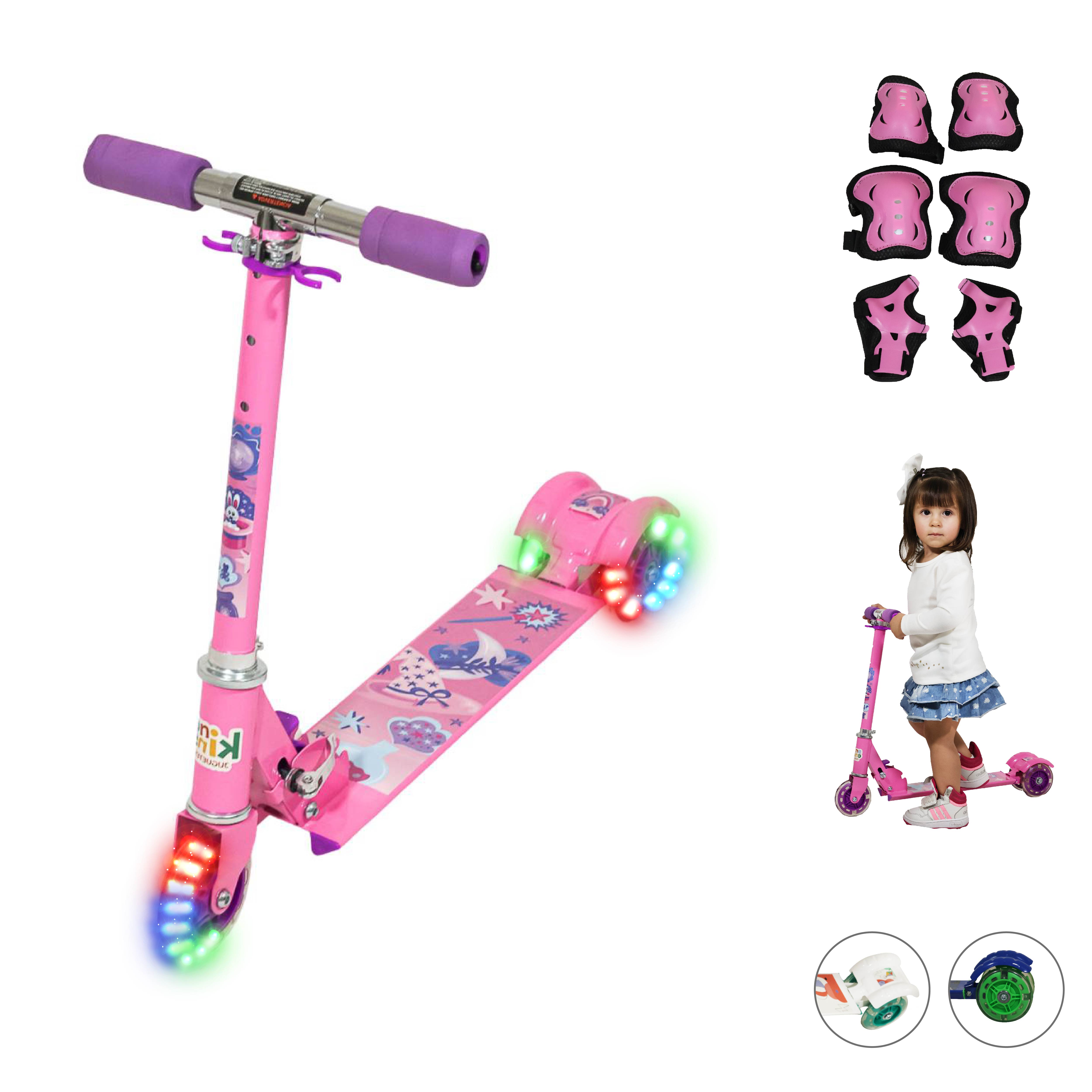 Patin Diablo Patinete Ruedas Con Luces Patín Del Diablo Infantil