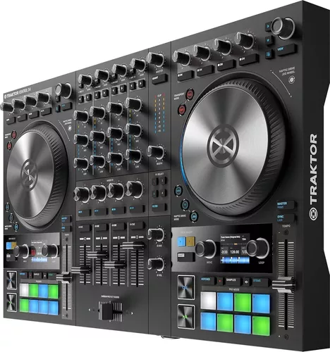 Nuevo Controlador De Dj Porfesional Native Traktor S4