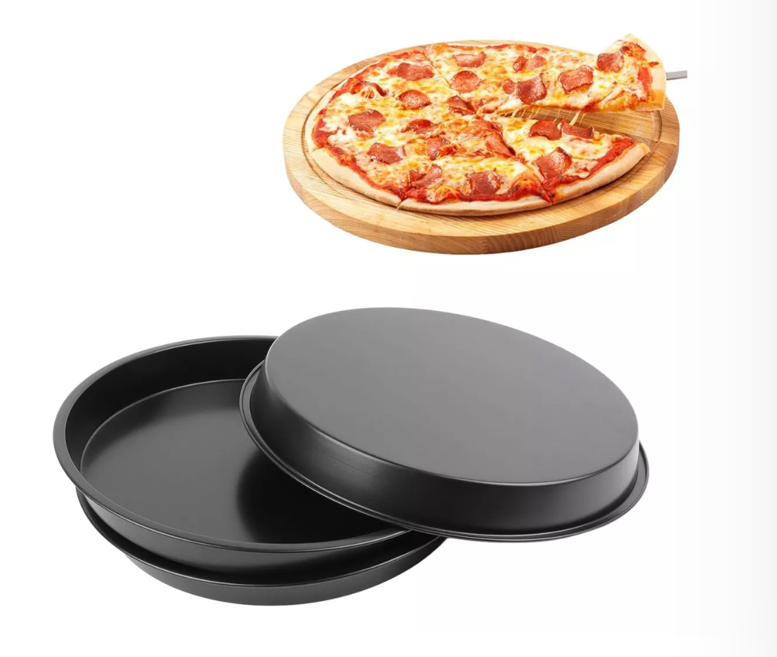 3pz Charolas Wünd Para Pizza Pan Hornear Bandejas Antiadherente