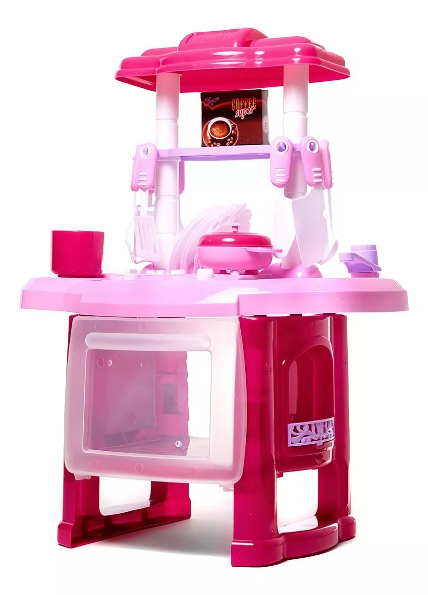 Cocina de Juguete para nina Kitchen Set para Ninos con 24 Accesorios cocinas Infantiles