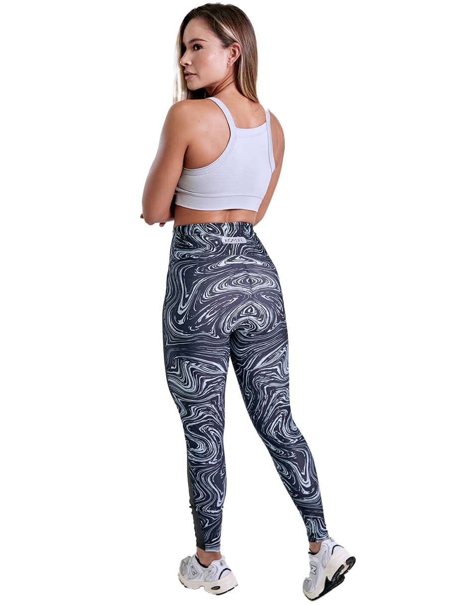 LEGGING COLOMBIANA SHINY NEGRA MARCA BONLIFE 