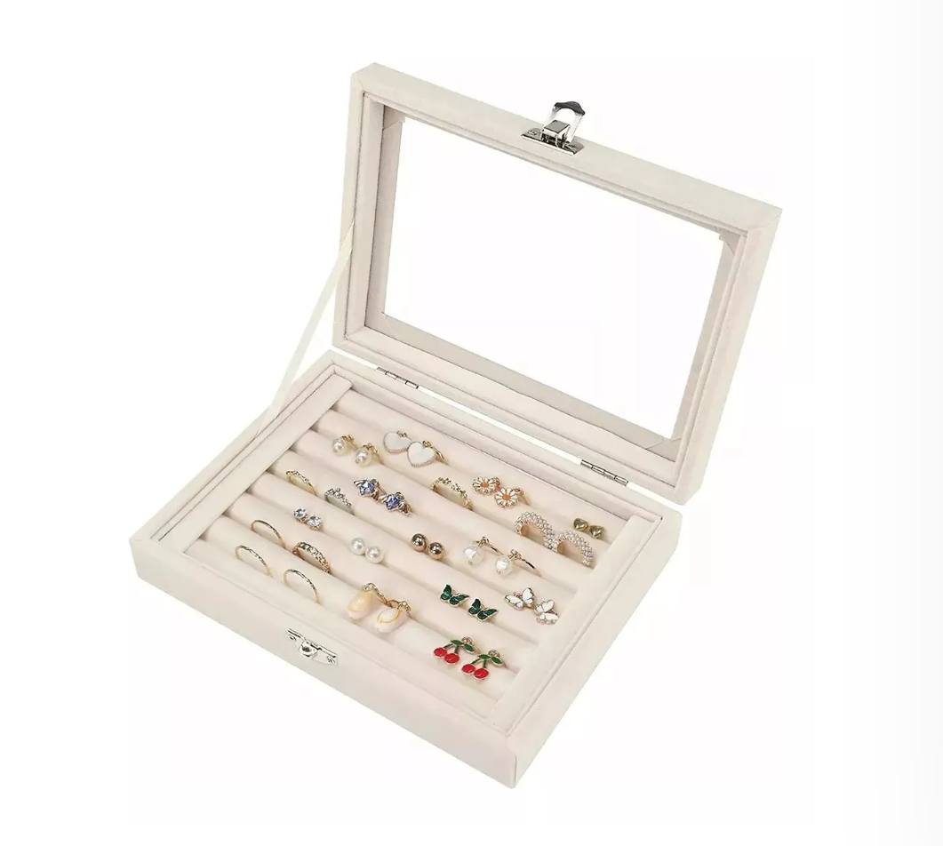 Caja De Joyería Wünd Portátil Organizador Joyas Blanco