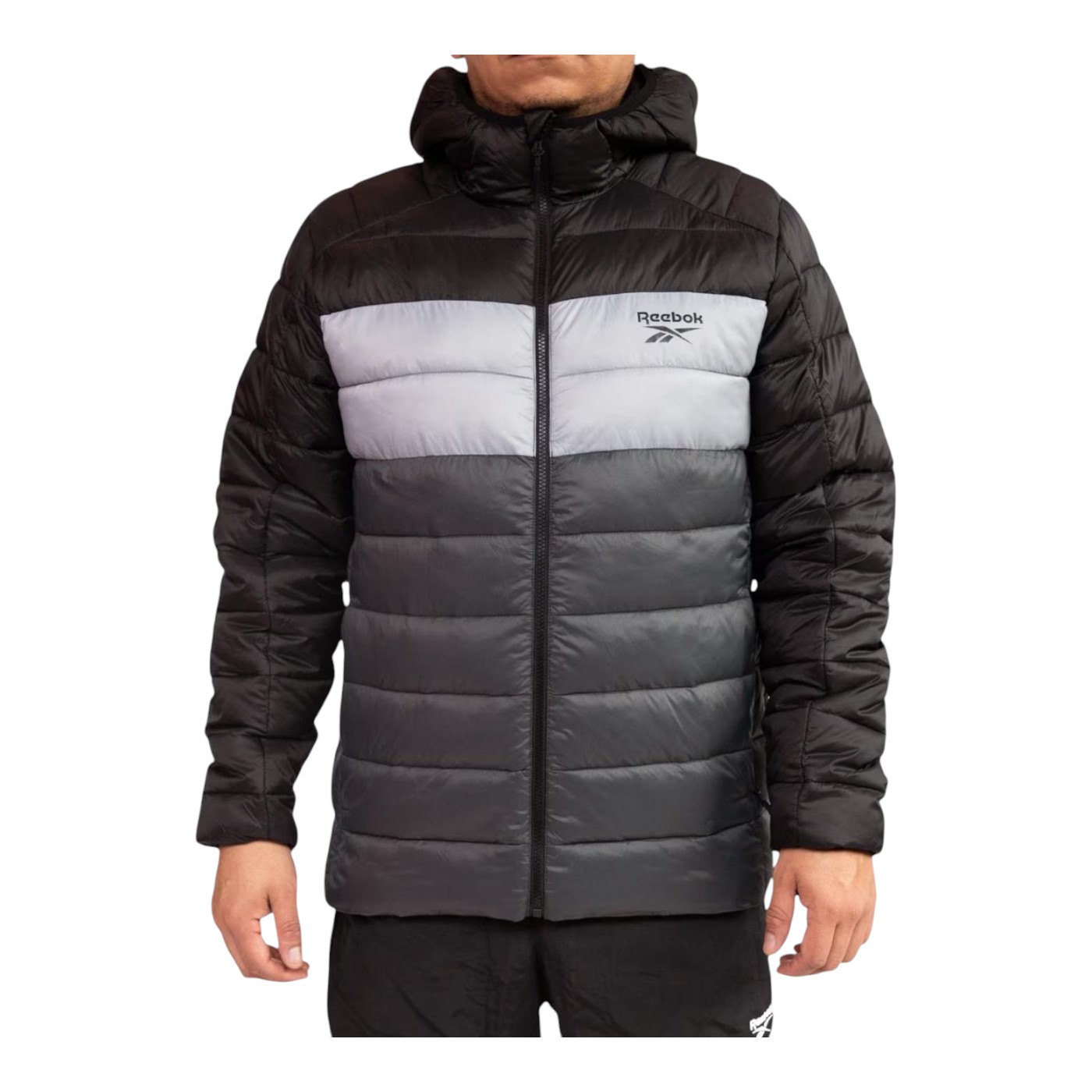 CHAMARRA REEBOK HOMBRE NEGRO REEBOK GLACIER SHIEL JACKET JA0135