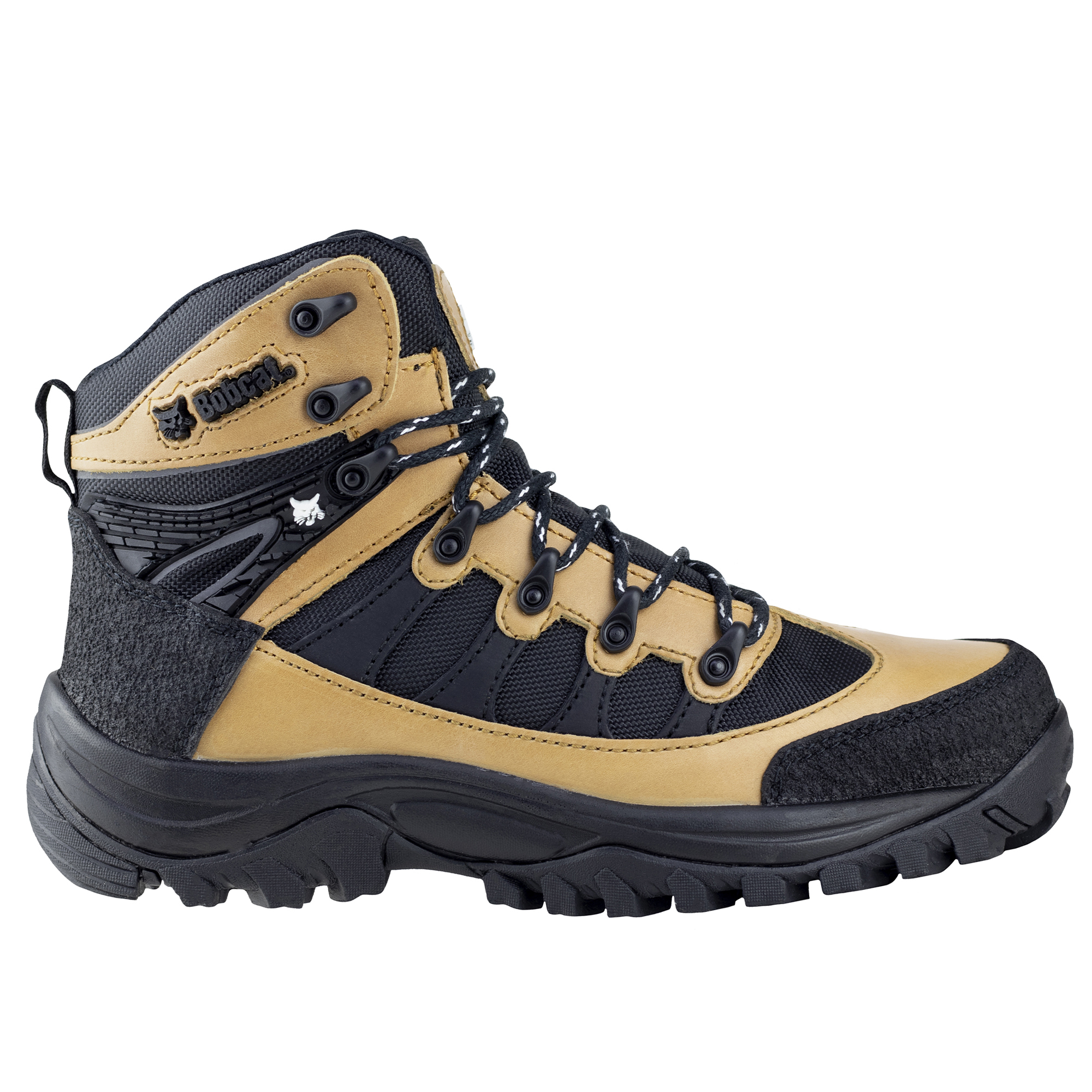 Bota Industrial Dieléctrica Seguridad Bobcat B1200 Crazy Miel Hombre