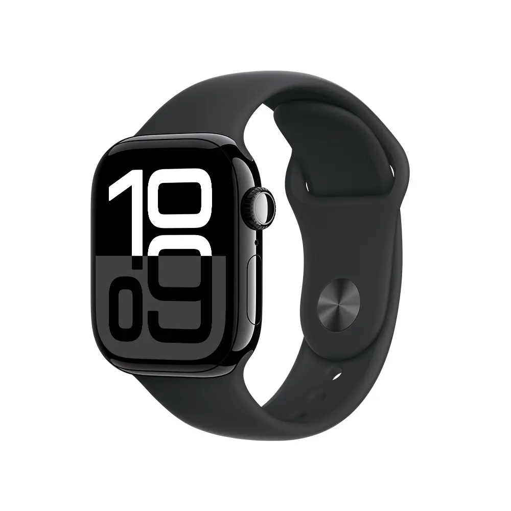 Apple Watch Series 10 Gps 42mm Aluminio Negro Azabache Correa Negro Dep S/M