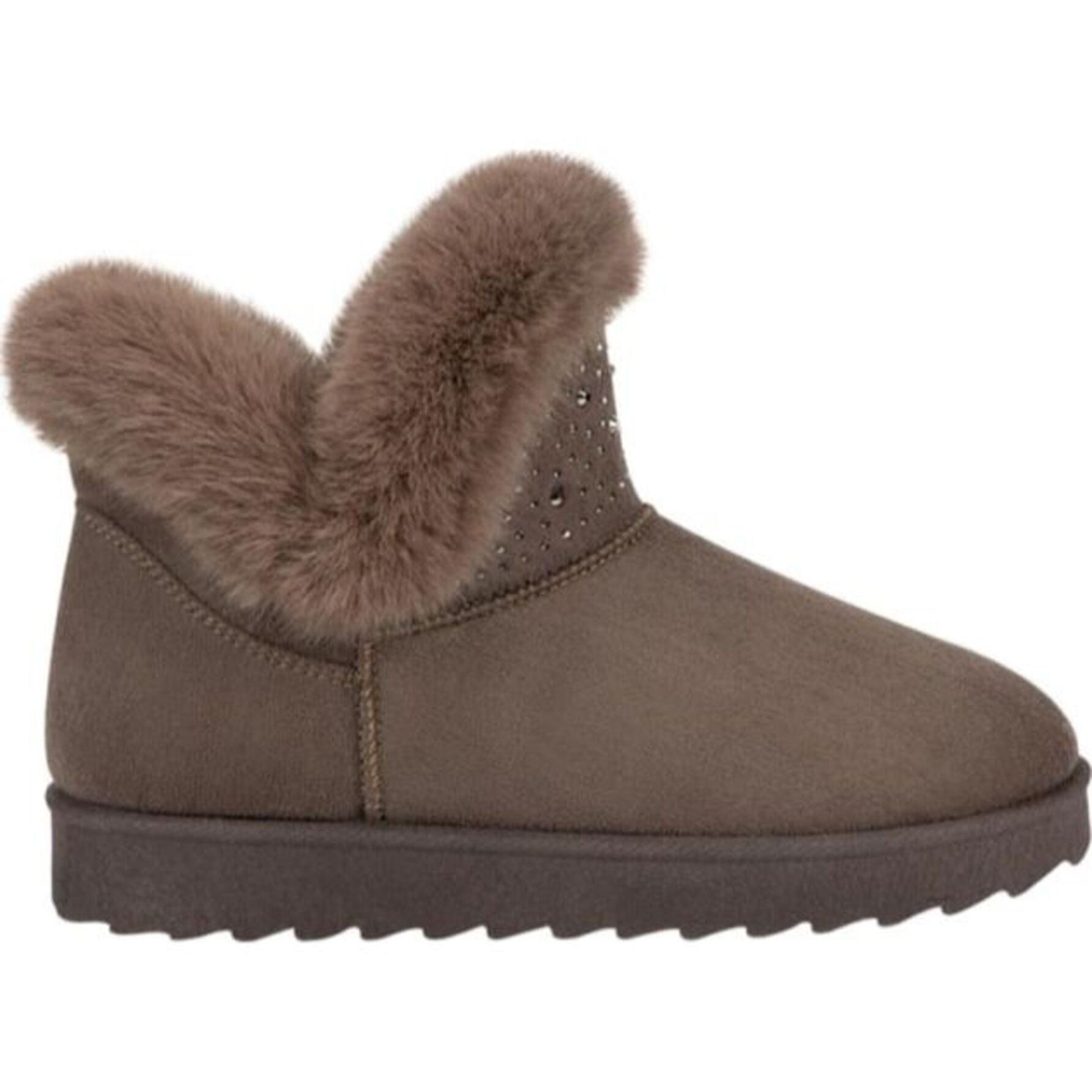 Bota Invernal Botas Peluche Para Mujer Bota Para Mujer, Tipo