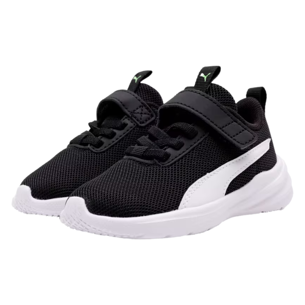 Tenis Puma de Bebe Rickie Runner AC+INF Negro para Niños 394934 01