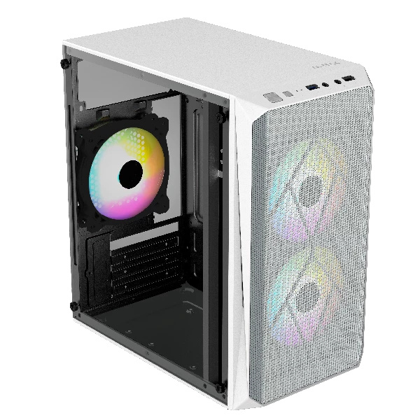 Gabinete Acteck Doom GI630 con Ventana, Micro-Tower, Micro-ATX/Mini-ITX, USB 3.0/2.0