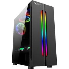 Gabinete XZEAL XZ120 con Ventana RGB, Tower, ATX/Micro ATX/Mini-ATX, USB 2.0/3.0