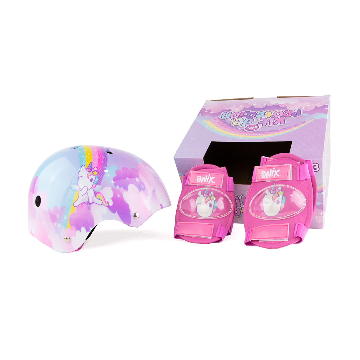 Kit de Protección Onix Magia Rainbow Multicolor para Niña