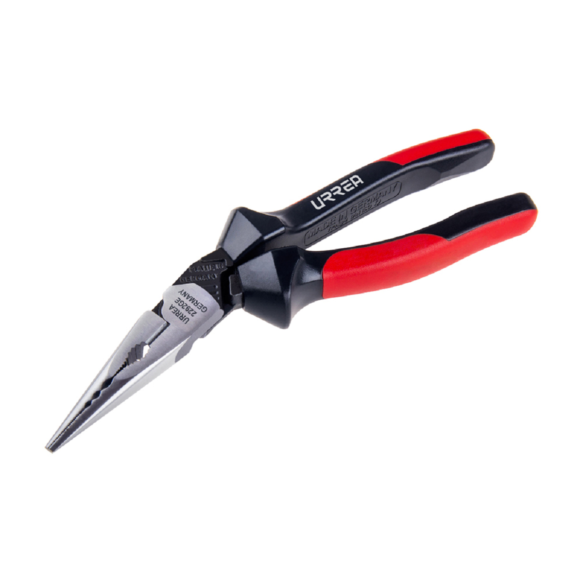 Pinza para electricista con mango bimaterial ergonómica con ángulo de cabeza de 25° 8-5/8" Urrea